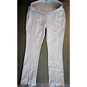 Alo Yoga Women's Sz Medium Ivory Airbrush High-Waist Flutter Leggings